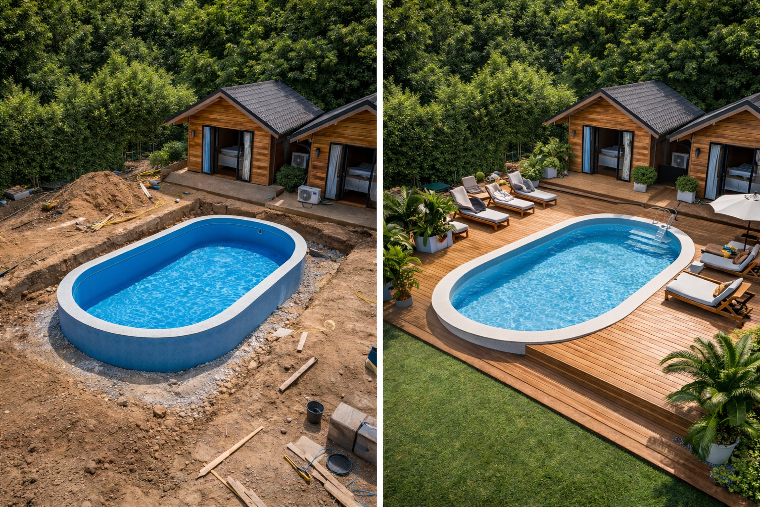 Fiber Havuz Yapımı