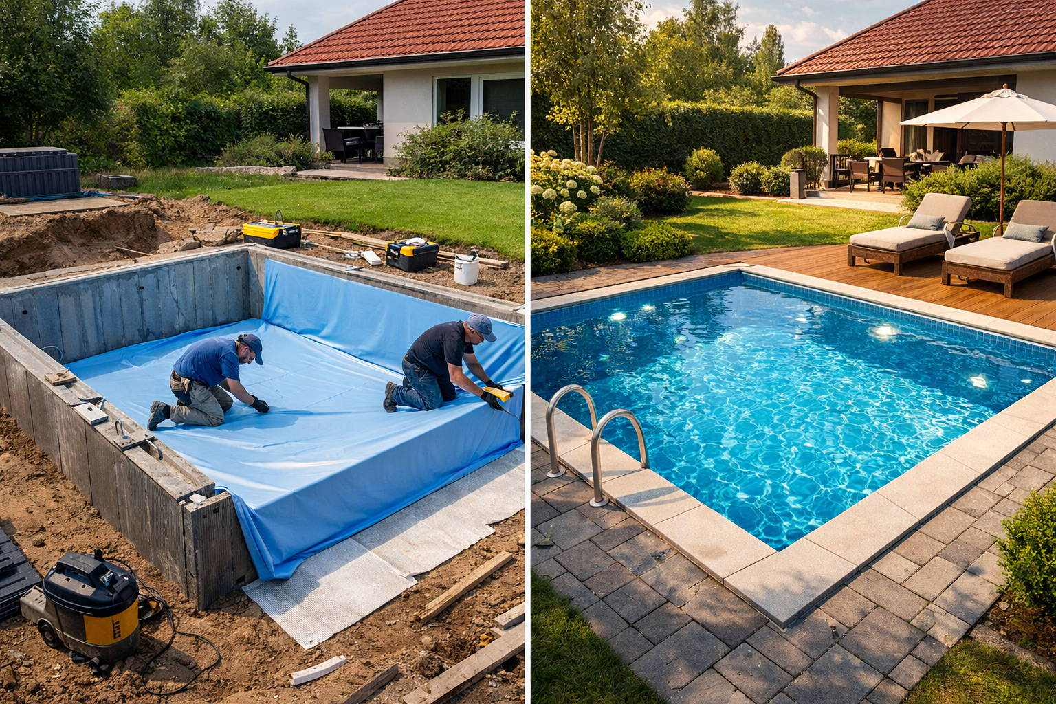 Liner Havuz Yapımı