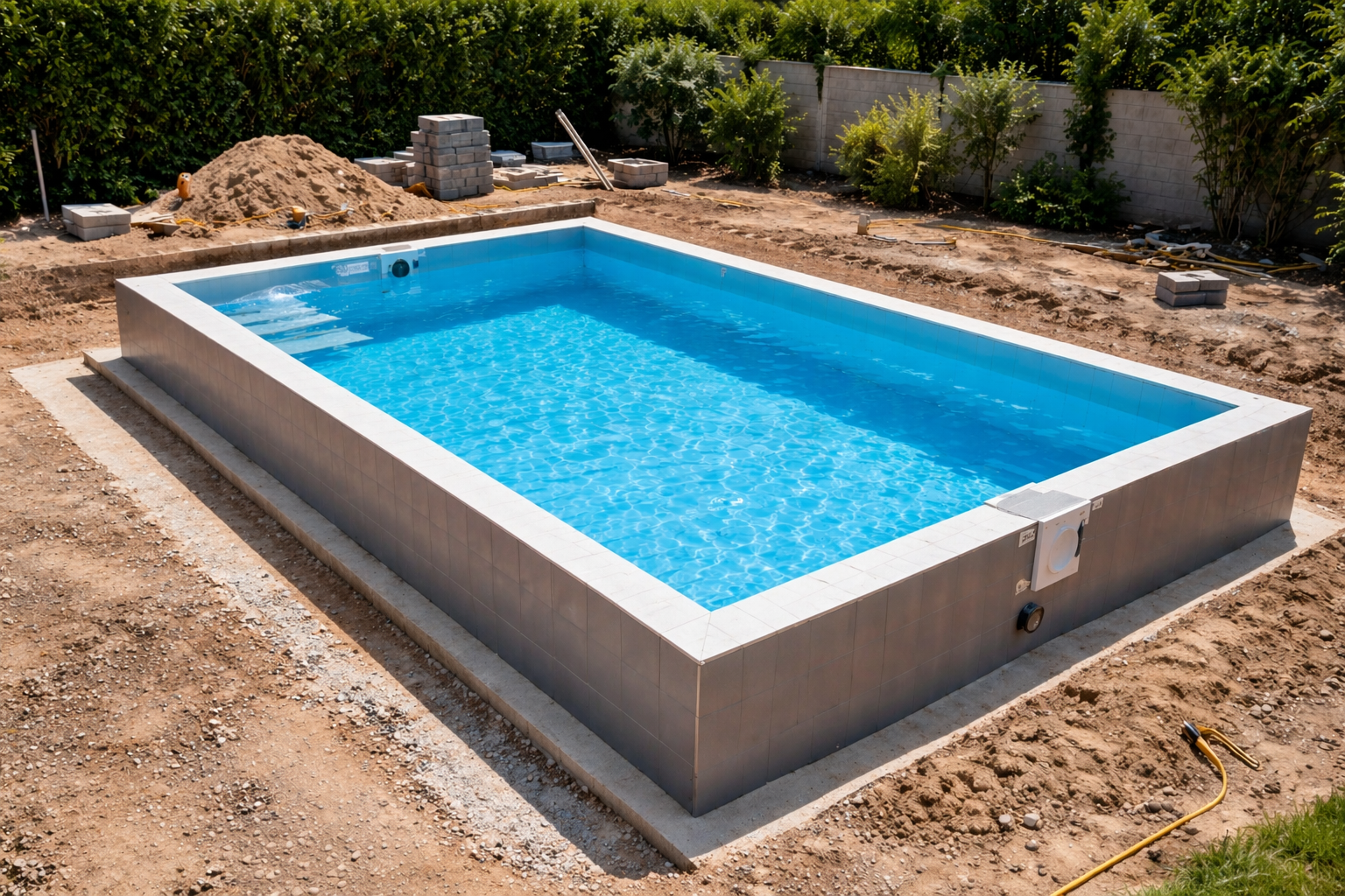 Prefabrik Havuz Yapımı