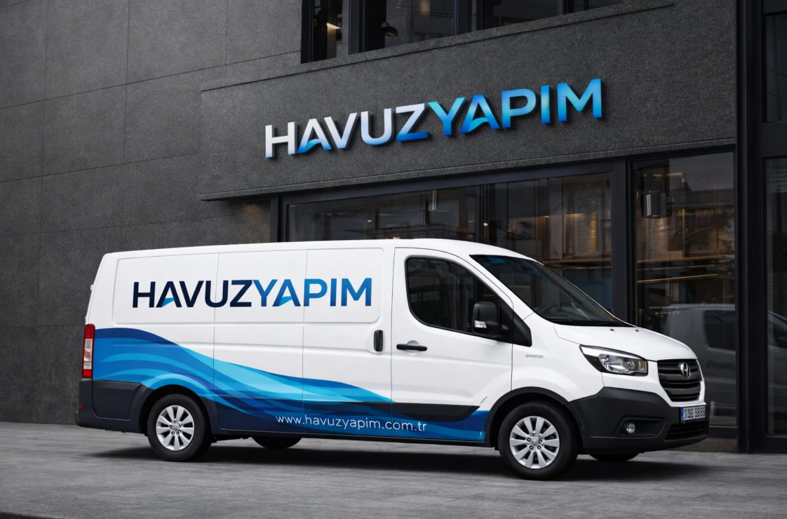 Havuz Yapım Tabelası